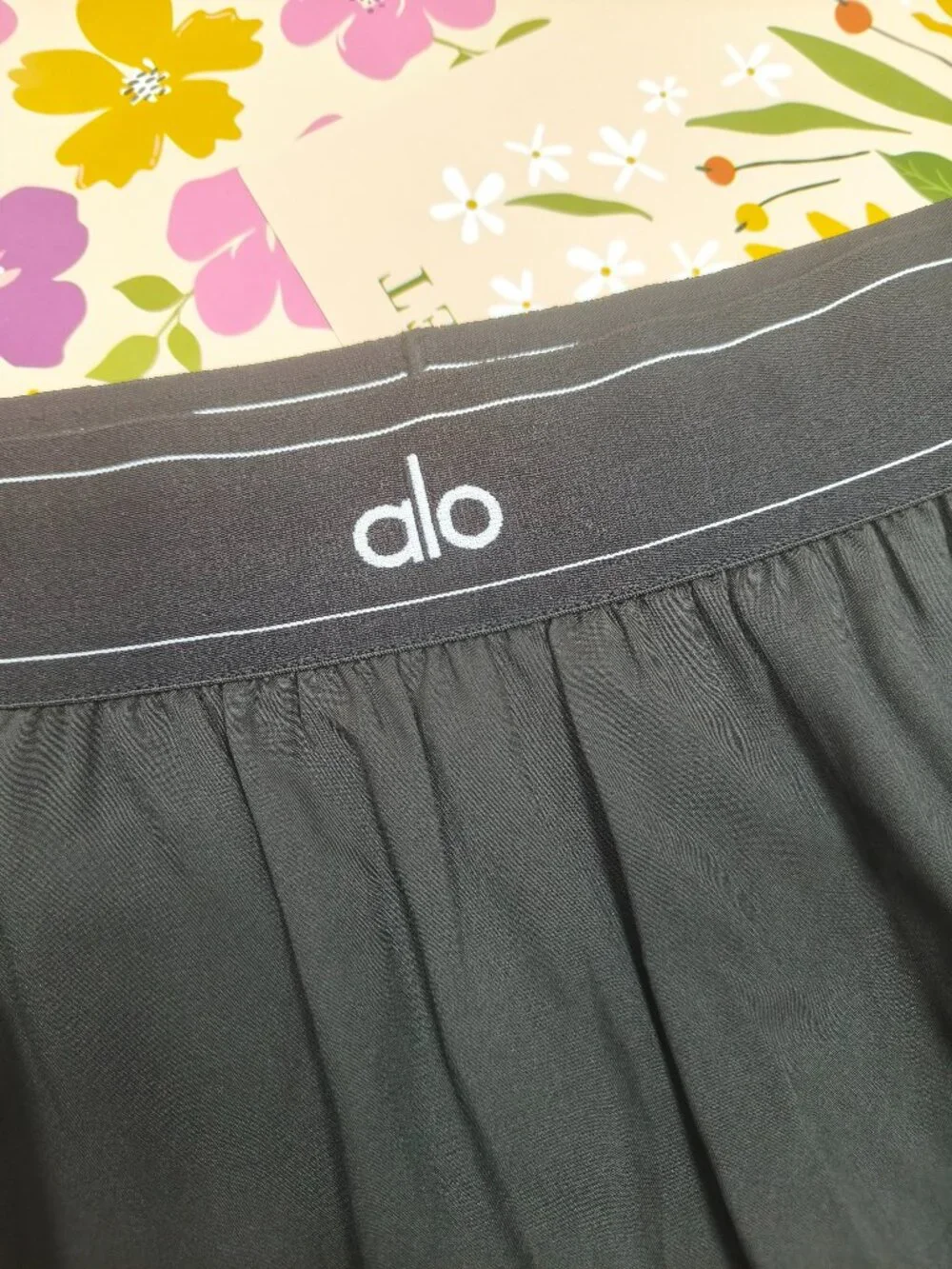 NWT Alo Yoga Black Match Point Tennis Skirt🩰(Built-in Shorts) Fast shipping🚚